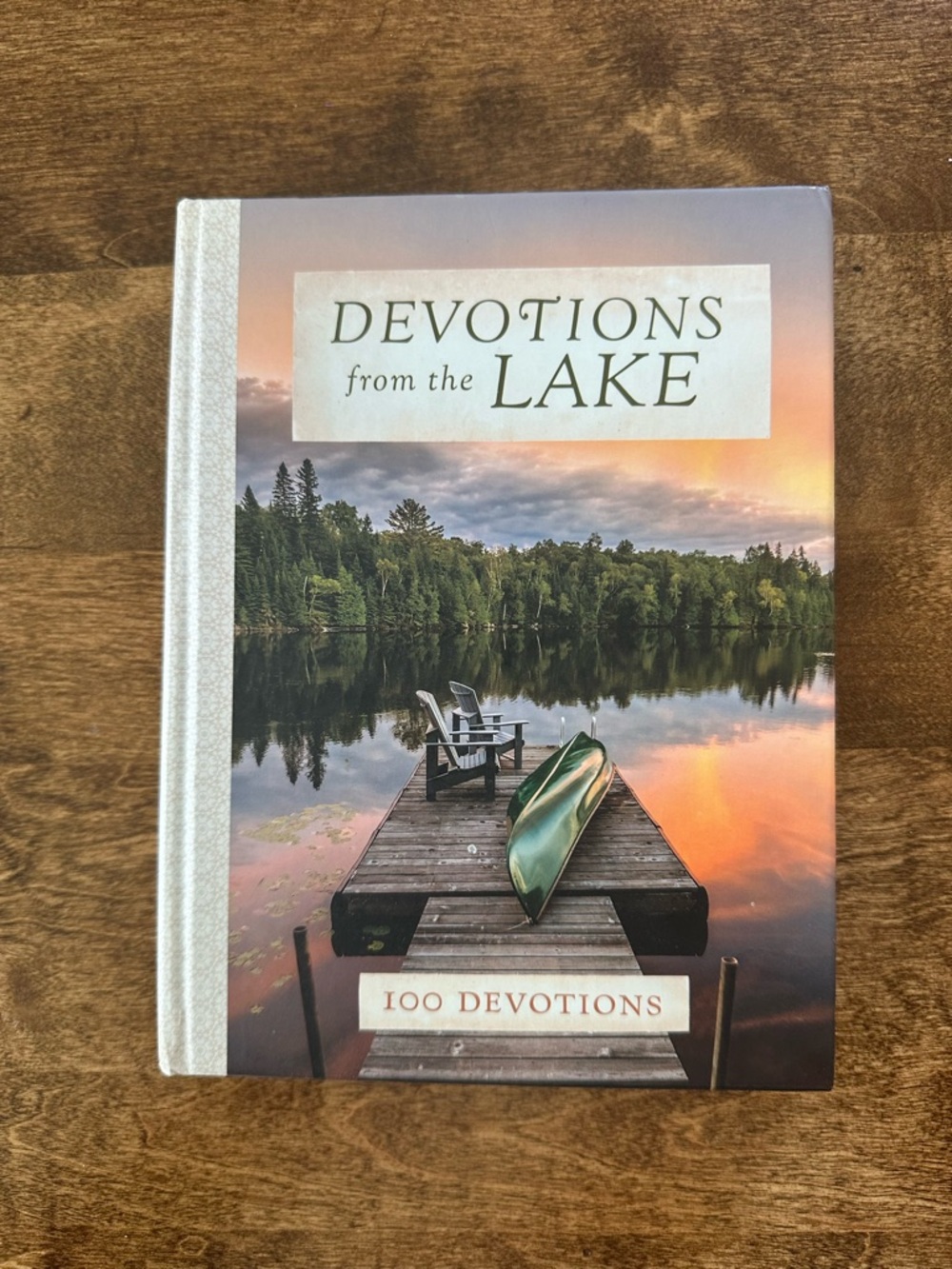 Devotions from the Lake - Hardcover Devotional (Green, Orange, Brown)